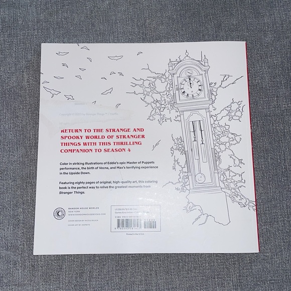 Stranger Things: The Official Coloring Book Season 4 - Picture 6 of 8